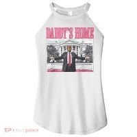 Daddys Home Vote Donald Trump 2024 Election Women's Perfect Tri Rocker Tank thumb 0