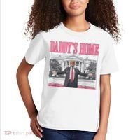 Daddys Home Vote Donald Trump 2024 Election Kids T-Shirt thumb 2