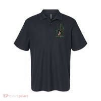 Duck Hunting Waterfowl Hunters Camo Flag Polo thumb 0