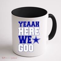Dallas Here We Go Football Coffee Mug thumb 1