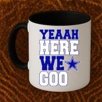 Dallas Here We Go Football Coffee Mug thumb 2