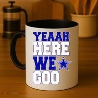 Dallas Here We Go Football Coffee Mug thumb 4