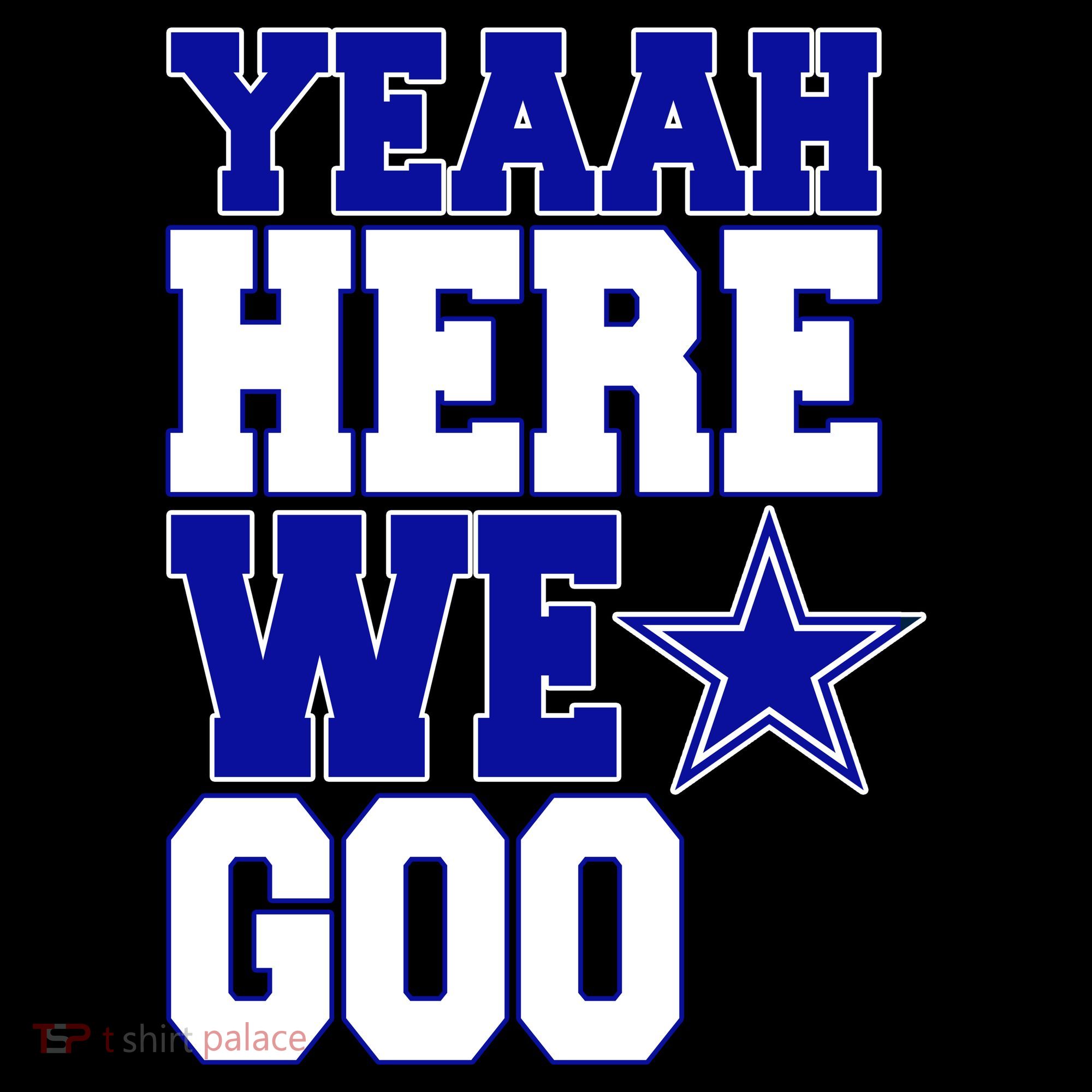 Dallas Here We Go Football Coffee Mug