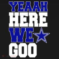 Dallas Here We Go Football Coaster thumb 2