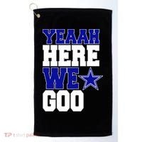 Dallas Here We Go Football Golf Towel thumb 0