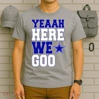 Dallas Here We Go Football T-Shirt thumb 6