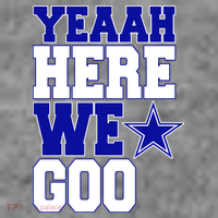 Dallas Here We Go Football Women's Hoodie thumb 2