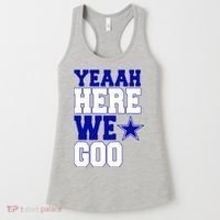 Dallas Here We Go Football Women's Tank Top thumb 0