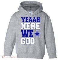 Dallas Here We Go Football Toddler Hoodie thumb 0
