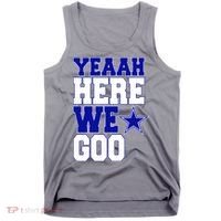 Dallas Here We Go Football Tank Top thumb 0