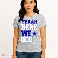 Dallas Here We Go Football Women's T-Shirt thumb 4