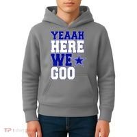 Dallas Here We Go Football Kids Hoodie thumb 4