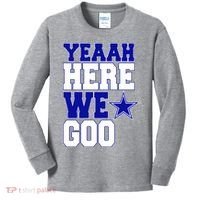Dallas Here We Go Football Kids Long Sleeve Shirt thumb 0