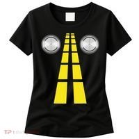 Deer Headlights With Road Markings Couples Costume Halloween Women's T-Shirt thumb 0