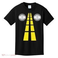 Deer Headlights With Road Markings Couples Costume Halloween Kids T-Shirt thumb 0