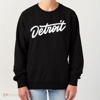 Detroit Hand Written Script Logo Women's Sweatshirt thumb 0