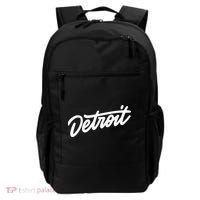 Detroit Hand Written Script Logo Backpack thumb 0