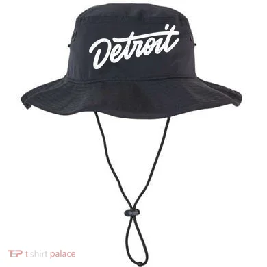 Detroit Hand Written Script Logo Bucket Hat