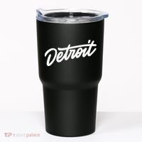 Detroit Hand Written Script Logo Tumbler thumb 0