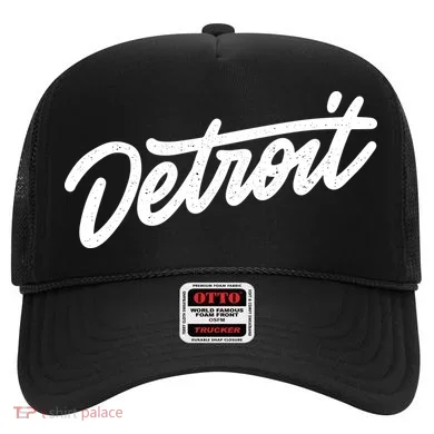 Detroit Hand Written Script Logo Hat