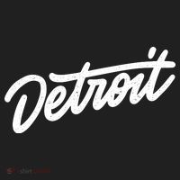 Detroit Hand Written Script Logo Golf Towel thumb 3