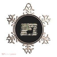 Deer Hunting Whitetail Camo American Us Flag Elk Buck Ornament thumb 0