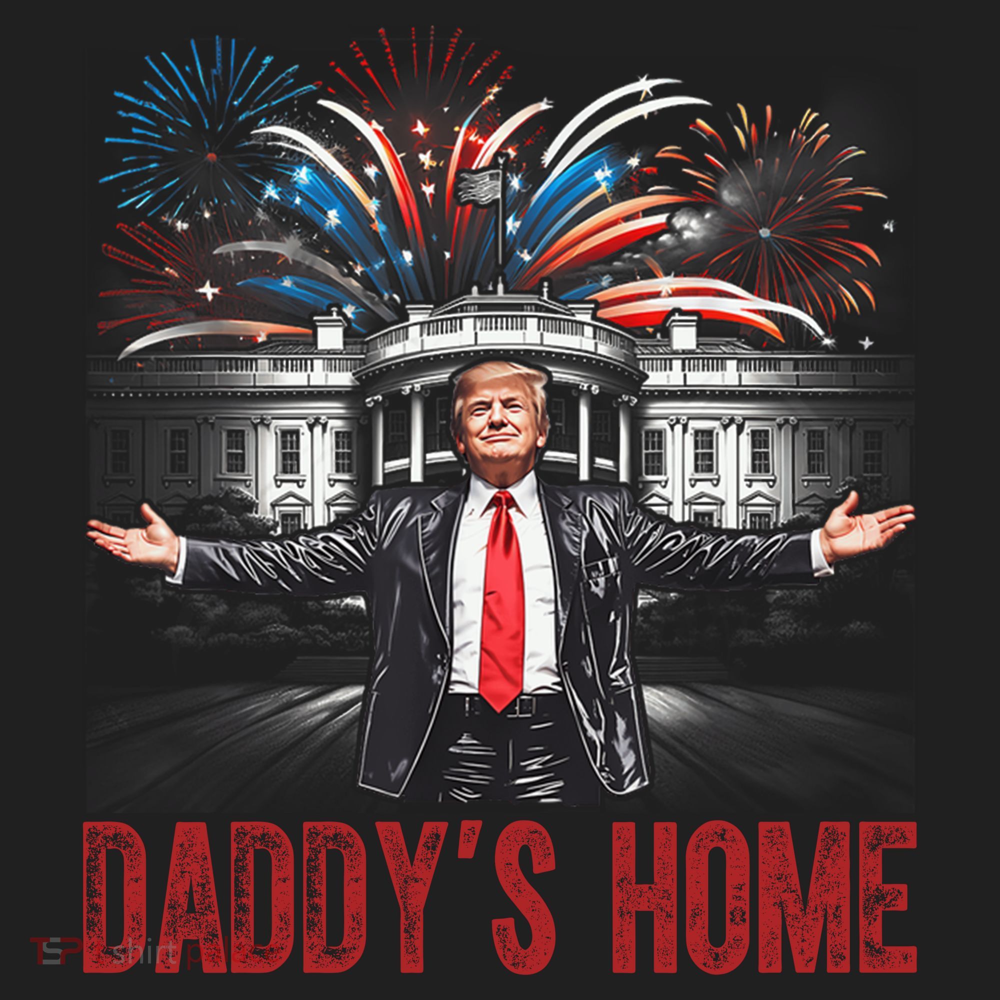 Daddys Home White House President Donald Trump Beanie