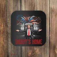 Daddys Home White House President Donald Trump Coaster thumb 0