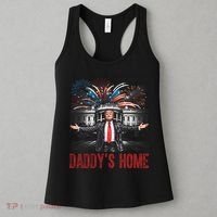 Daddys Home White House President Donald Trump Women's Tank Top thumb 3
