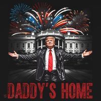 Daddys Home White House President Donald Trump Baby Bodysuit thumb 2