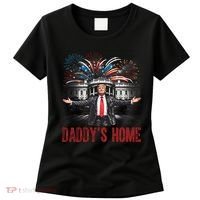 Daddys Home White House President Donald Trump Women's T-Shirt thumb 0