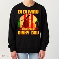 DI DI MAU Beaucoup Dinky Dau Vietnam Vet Women's Sweatshirt thumb 0