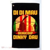 DI DI MAU Beaucoup Dinky Dau Vietnam Vet Golf Towel thumb 0