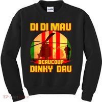 DI DI MAU Beaucoup Dinky Dau Vietnam Vet Kids Sweatshirt thumb 0