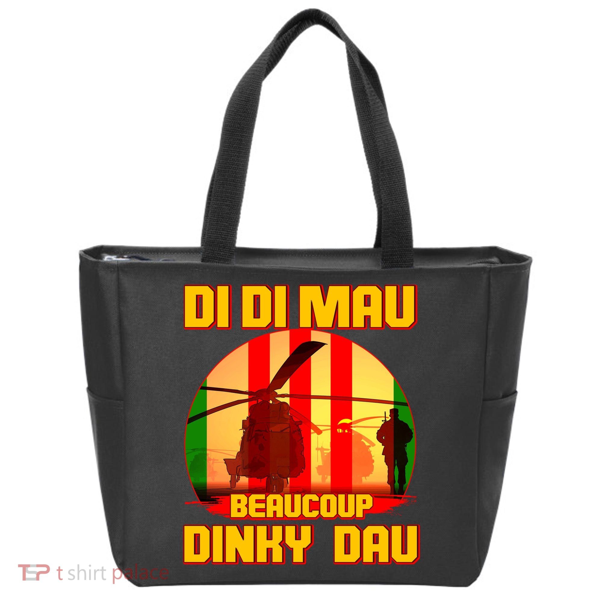 DI DI MAU Beaucoup Dinky Dau Vietnam Vet Tote Bag