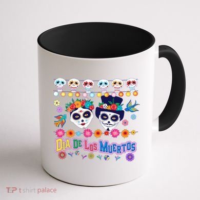 Dia De Los Muertos  Day of the Dead Coffee Mug back