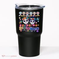 Dia De Los Muertos  Day of the Dead Tumbler thumb 0