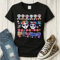 Dia De Los Muertos  Day of the Dead Women's T-Shirt thumb 3