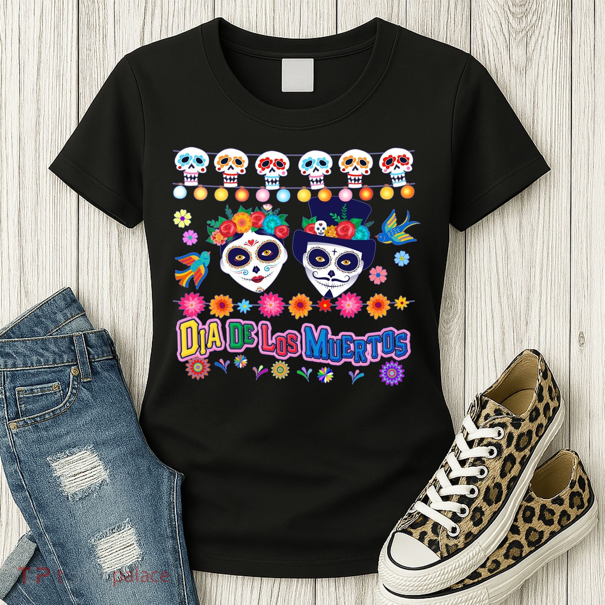 Dia De Los Muertos  Day of the Dead Women's T-Shirt