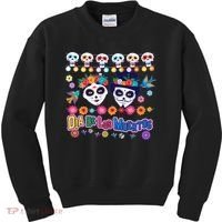 Dia De Los Muertos  Day of the Dead Kids Sweatshirt thumb 0