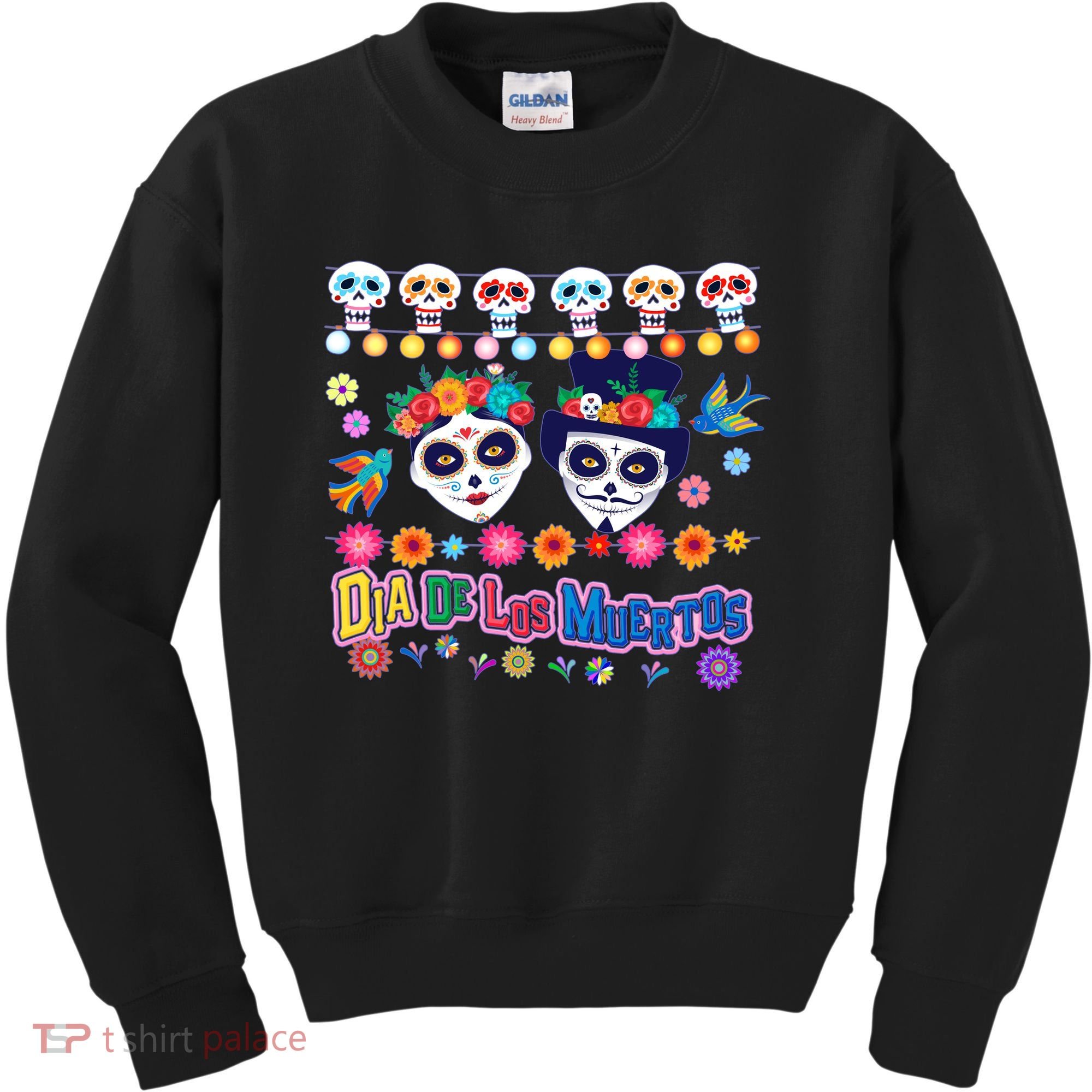 Dia De Los Muertos  Day of the Dead Kids Sweatshirt