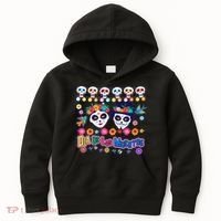 Dia De Los Muertos  Day of the Dead Kids Hoodie thumb 0