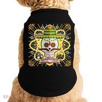 Dia De Los Muertos Day of the Dead Sugar Skull Doggie Tank thumb 0