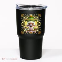 Dia De Los Muertos Day of the Dead Sugar Skull Tumbler thumb 0