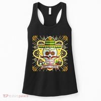 Dia De Los Muertos Day of the Dead Sugar Skull Women's Tank Top thumb 0