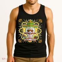 Dia De Los Muertos Day of the Dead Sugar Skull Tank Top thumb 3