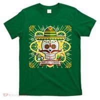 Dia De Los Muertos Day of the Dead Sugar Skull T-Shirt thumb 0