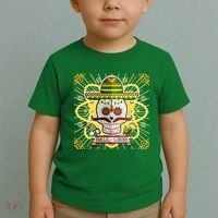 Dia De Los Muertos Day of the Dead Sugar Skull Toddler T-Shirt thumb 2