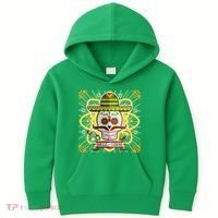 Dia De Los Muertos Day of the Dead Sugar Skull Kids Hoodie thumb 0