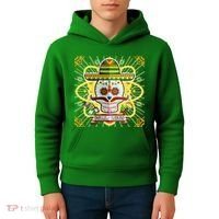 Dia De Los Muertos Day of the Dead Sugar Skull Kids Hoodie thumb 4